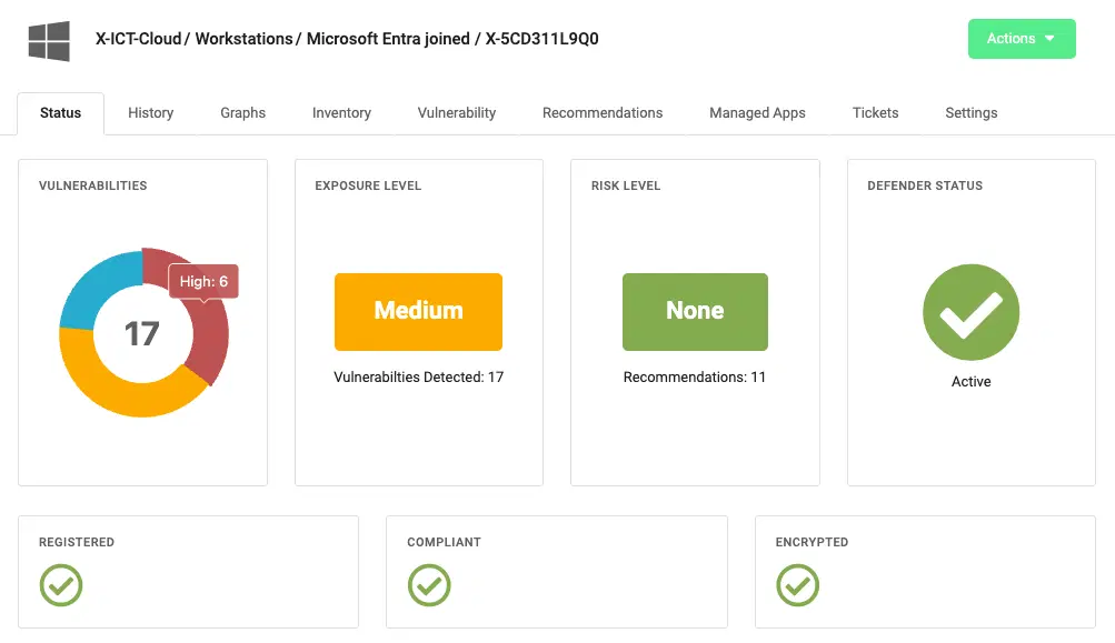Intune Dashboard