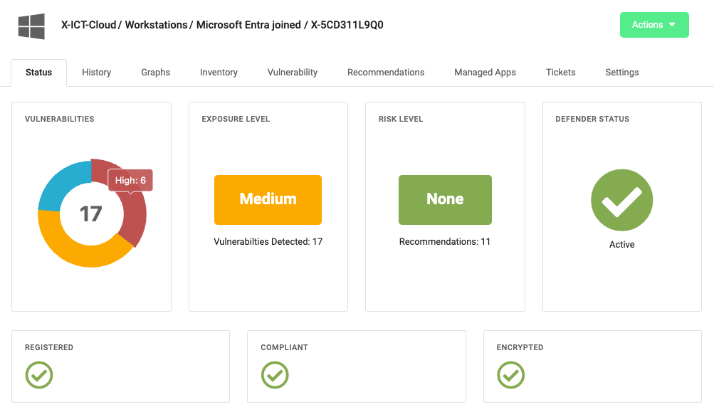 Intune Compliance Monitoring